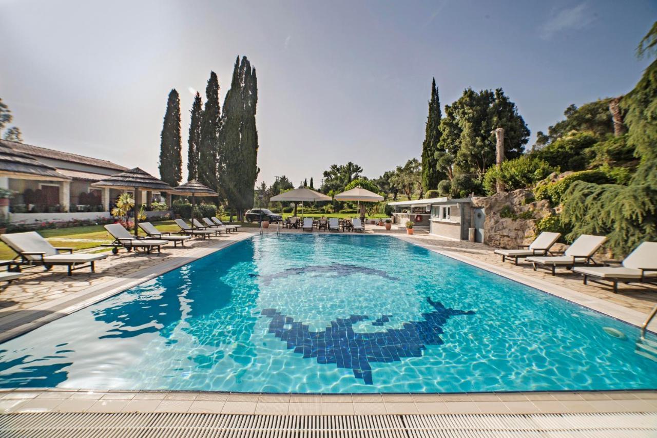 Corfu Club Apartments Gouvia Exteriör bild